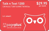 PagePlus Talk n Text $29.95 Plan